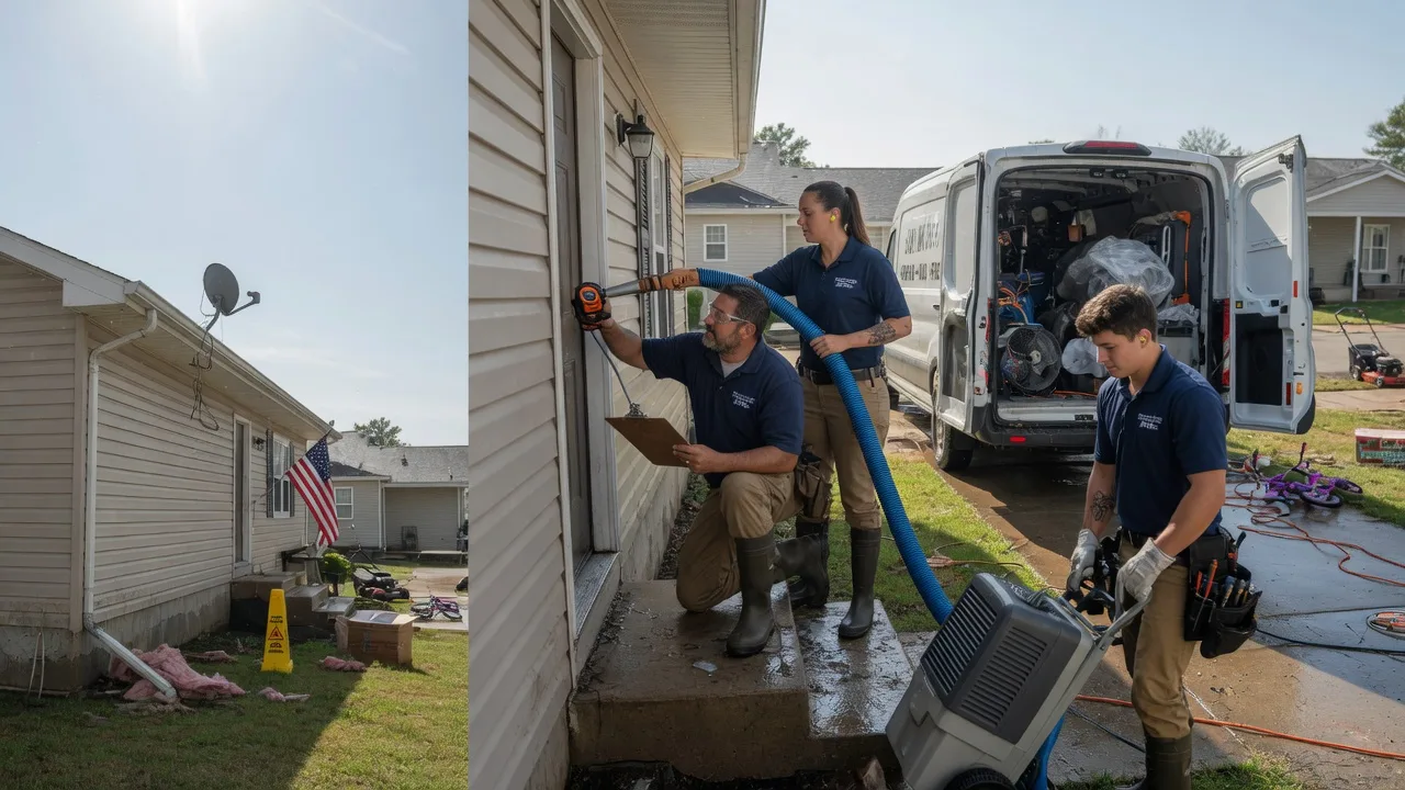 Ceiling Water Damage Restoration in Rogers, OH near me